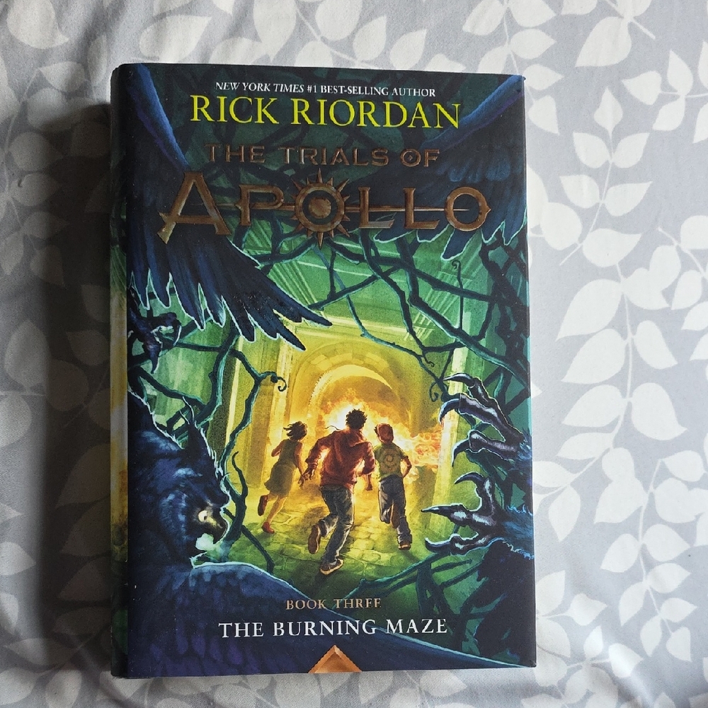 The Trials of Apollo: The Burning Maze Book
